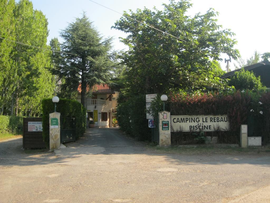 Camping Le Rebau Montblanc Exterior photo