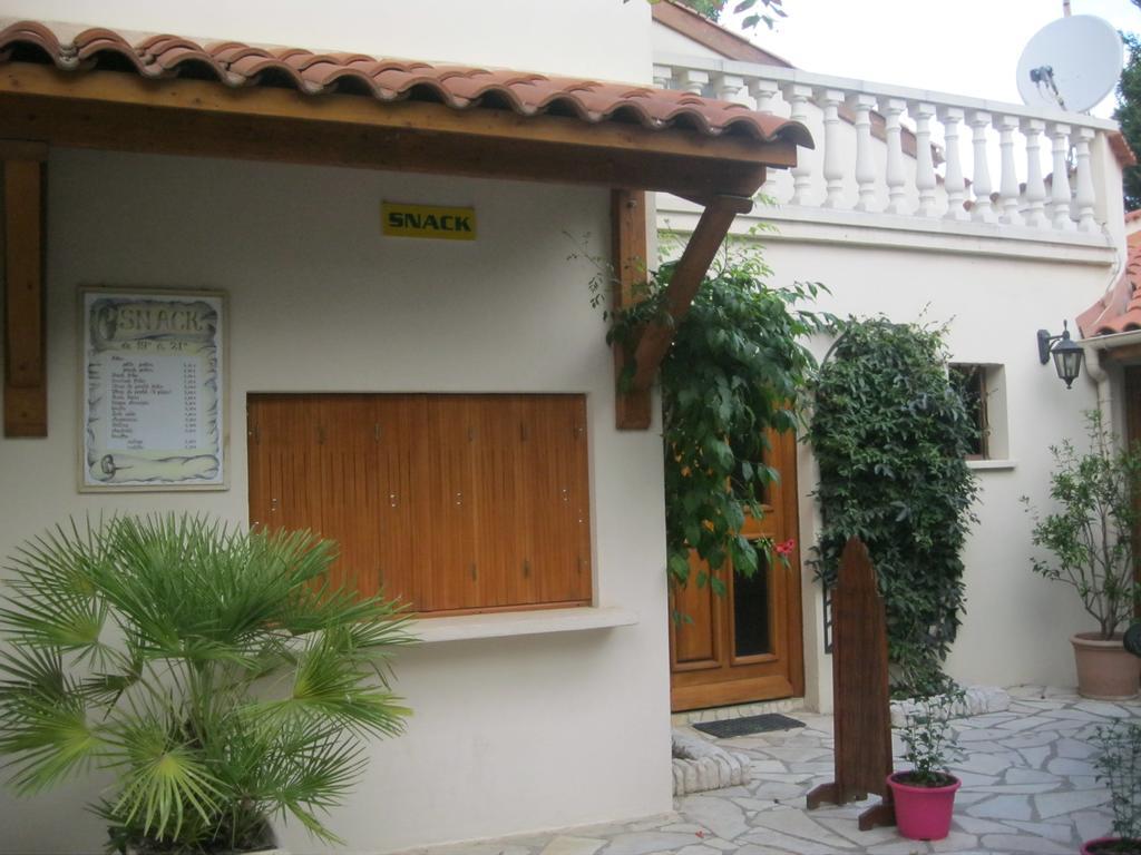 Camping Le Rebau Montblanc Exterior photo